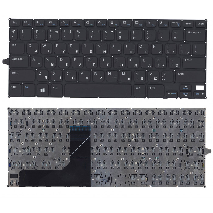 Клавиатура для Dell Inspiron 11-3147, 3148 Совместимые p/n: V144725AS1, 0F4R5H, 0R68N6 черная
