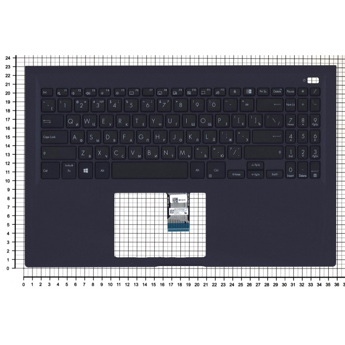 Клавиатура для Asus ExpertBook B1500 топкейс