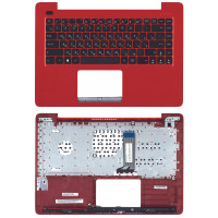 Клавиатура для ноутбука Asus X456 топкейс красный