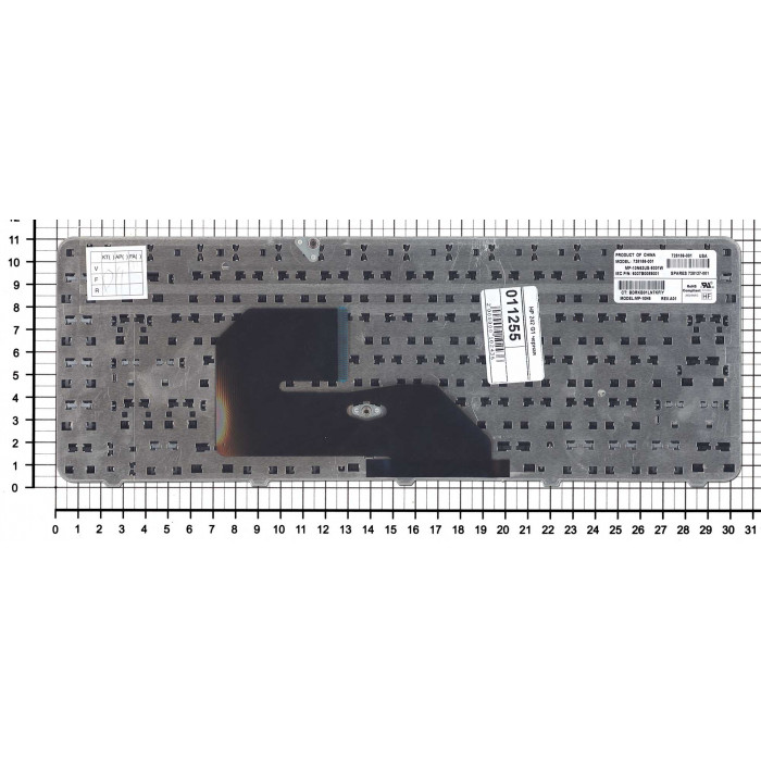 Клавиатура для HP 242 G1 черная