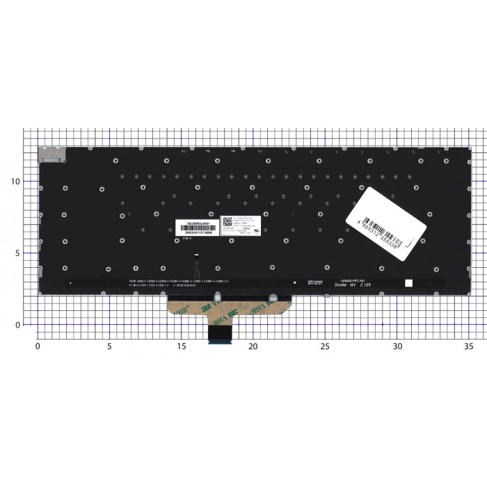 Клавиатура для ноутбука Asus ZenBook UX5400E черная