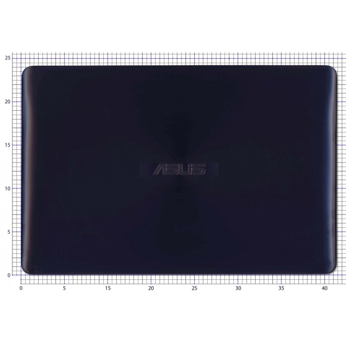 Крышка для Asus Zenbook UX550GD UHD с тачскрином синяя