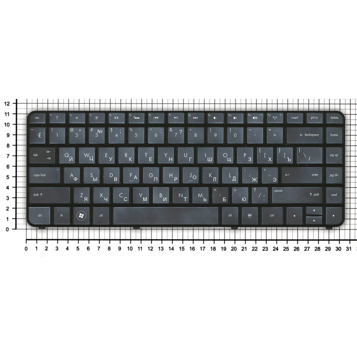 Клавиатура для HP Pavilion DM4-3000 черная