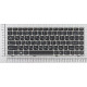 Клавиатура для Lenovo IdeaPad Z360 черная с серебристой рамкой