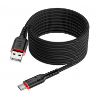 Кабель USB HOCO X59 Victory USB-Type-C, 3A, 2м, черный