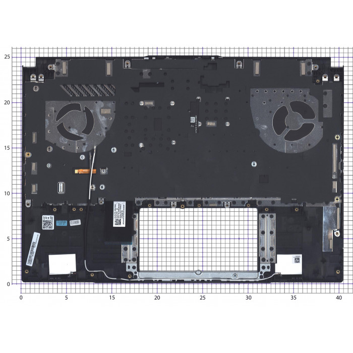 Клавиатура для Asus TUF Gaming F15 FX507 топкейс черный