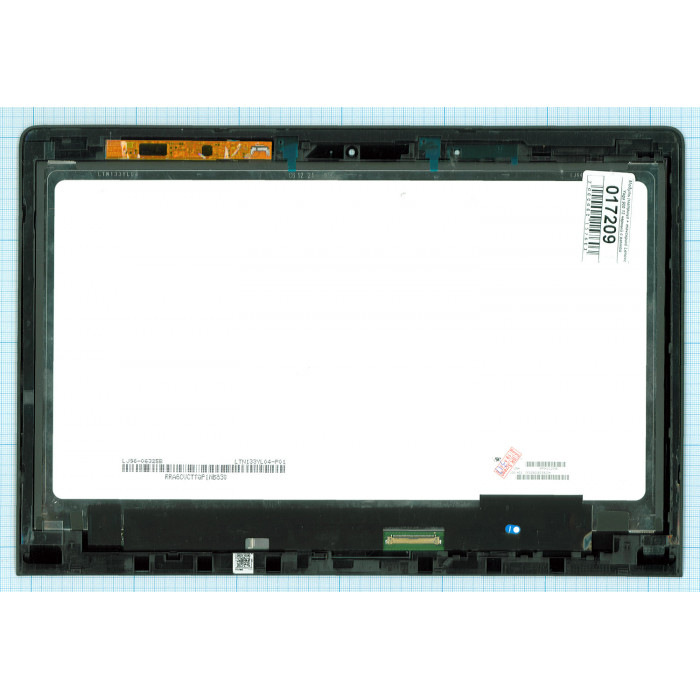 Модуль (матрица + тачскрин) для Lenovo Yoga 900-13ISK 900-13ISK2 черный с рамкой