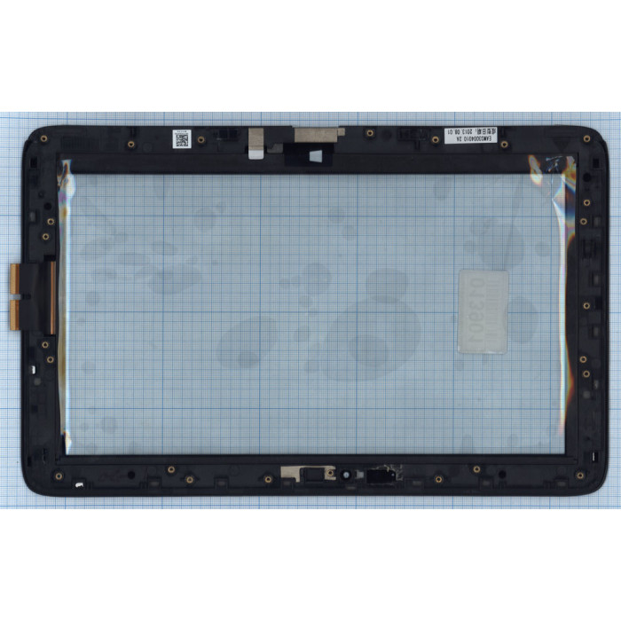 Сенсорное стекло (тачскрин) для HP Pavilion 11 X360 черный с рамкой