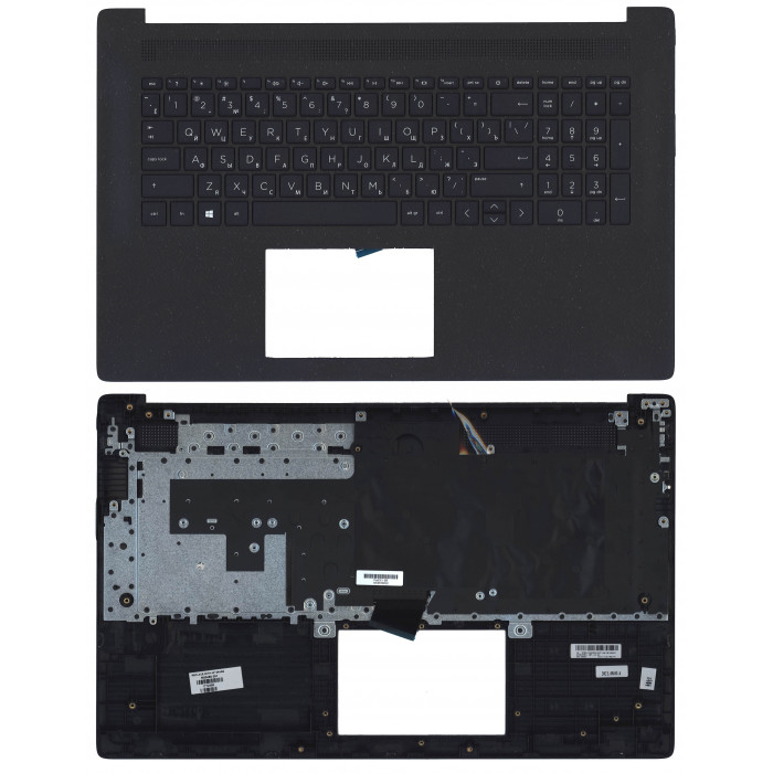 Клавиатура для HP 17-CN 17-CP топкейс Черный