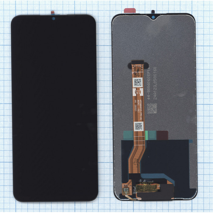 Дисплей для OPPO A18 (CPH2591) в сборе с тачскрином черный