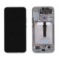 Дисплей для Samsung Galaxy S22 Plus SM-S906B в сборе с тачскрином ServicePack голубой (GH82-27500B)
