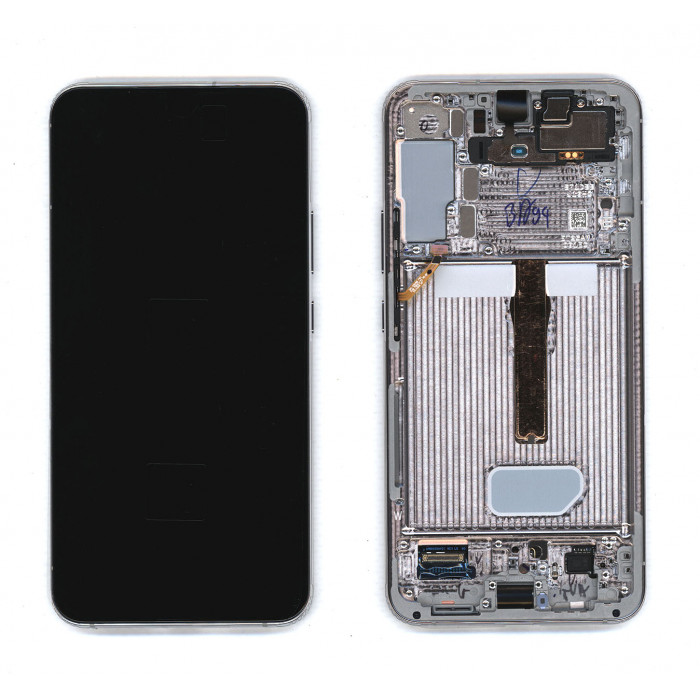 Дисплей для Samsung Galaxy S22 Plus SM-S906B в сборе с тачскрином ServicePack голубой (GH82-27500B)