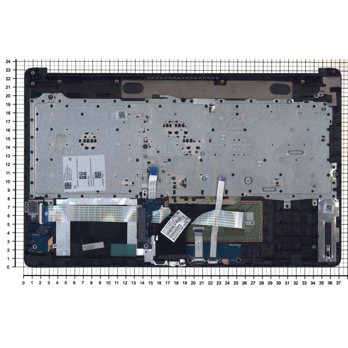 Клавиатура для HP 15-db000 черная топкейс