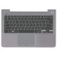 Клавиатура для Samsung NP530U3B 530U3B черная топкейс серый
