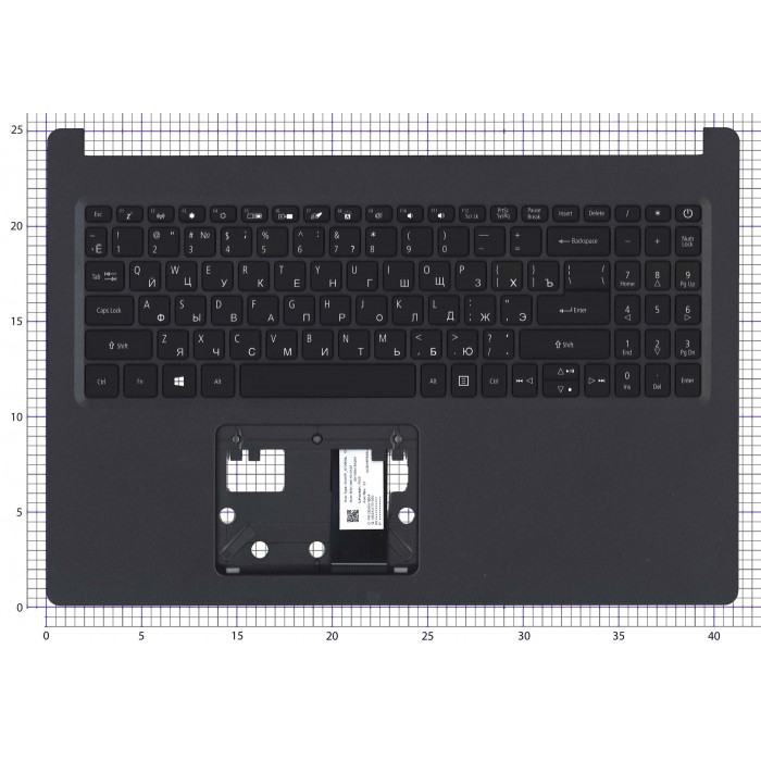 Клавиатура для Acer Aspire A515-44G A515-45G топкейс