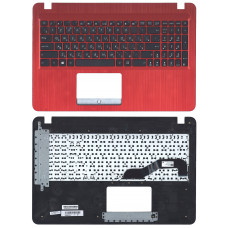 Клавиатура для ноутбука Asus X540SC топкейс ODD красный