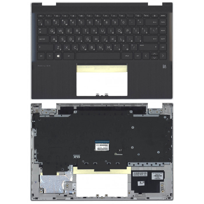 Клавиатура для HP Pavilion 14-DW топкейс черный