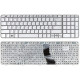 Клавиатура для HP G70 Compaq Presario CQ70 серебристая
