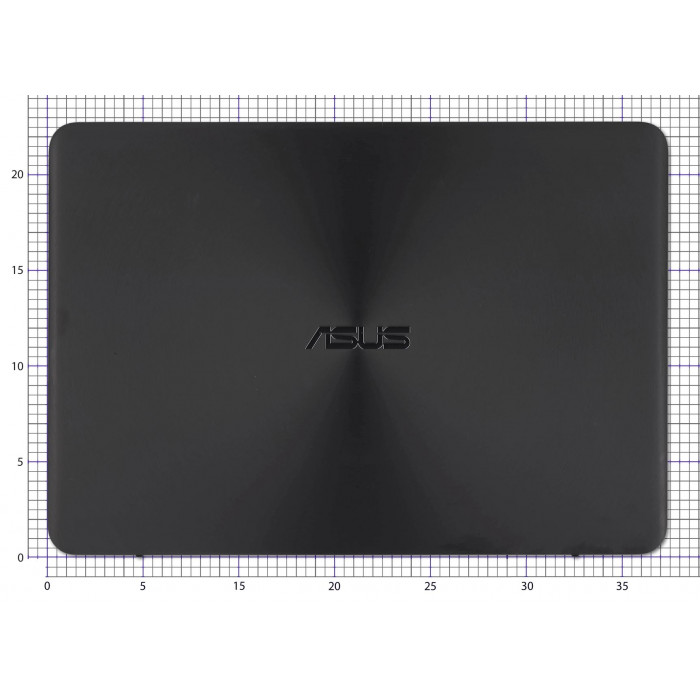 Крышка для Asus Zenbook UX305CA FHD темно-серая