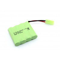 Аккумулятор Ni-Mh 4.8V 2400 mAh AA Flatpack разъем Tamiya
