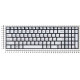 Клавиатура для Asus N541 серебристая