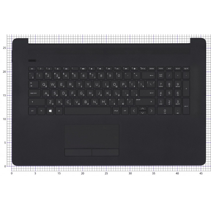  топкейс для HP 17-BY 17-CA черный