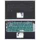 Клавиатура для Sony Vaio VPCZ2 черная топ-панель