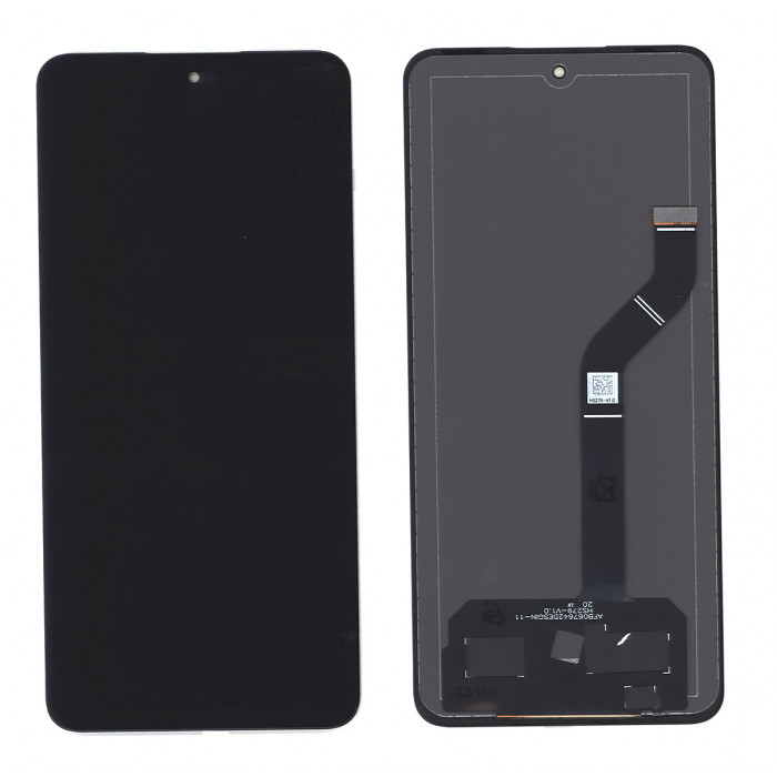 Дисплей для Xiaomi Xiaomi 12 Lite в сборе с тачскрином черный TFT