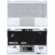 Клавиатура для HP Spectre X360 13-AW TPN-Q225 топкейс серебристый
