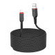 Кабель USB HOCO X59 Victory USB-Lightning, 2.4А, 3м, черный