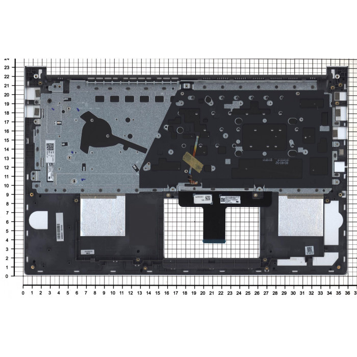 Клавиатура для Asus Vivobook X521 топкейс Серебро