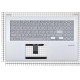 Клавиатура для Asus Vivobook X521 топкейс Серебро