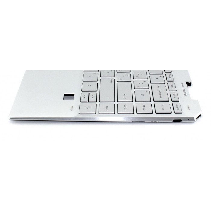 Клавиатура для HP Spectre X360 13-AW TPN-Q225 топкейс серебристый