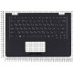 Клавиатура для Lenovo IdeaPad 300S-11IBR черная топ-панель
