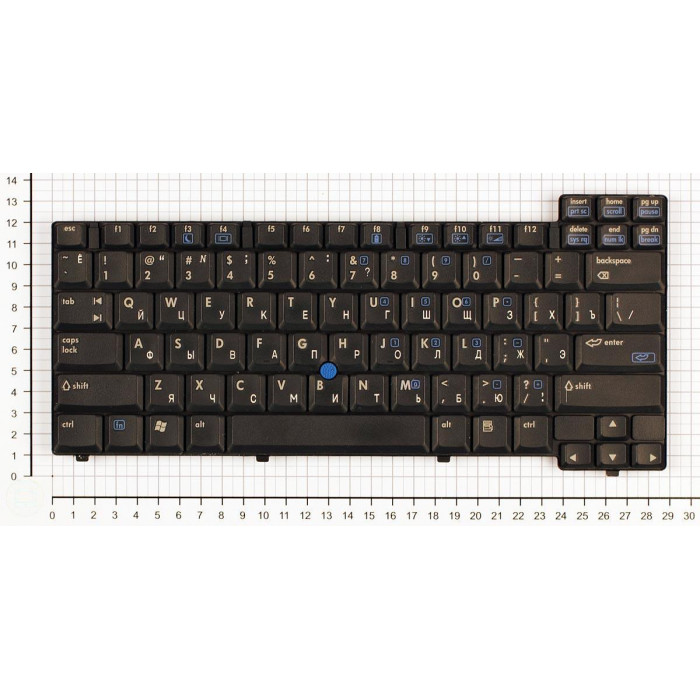 Клавиатура для HP Compaq NC6320 NX6310 NX6315 NX6325 NC6310 черная