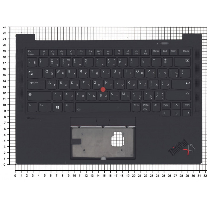 топкейс для Lenovo ThinkPad X1 Carbon Gen 9 Черный
