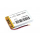 Аккумулятор Li-Pol (батарея) 6*34*49мм 2pin 3.7V/1100mAh