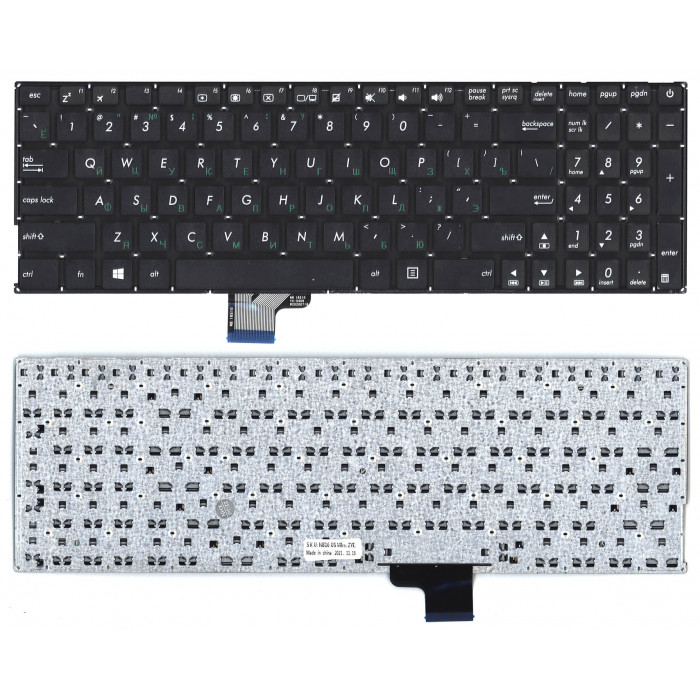 Клавиатура для ноутбука Asus UX510 UX510U UX510UA черная