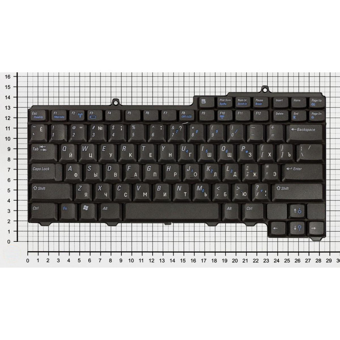 Клавиатура для Dell Inspiron 6000 9200 9300 D510 XPS M170 черная