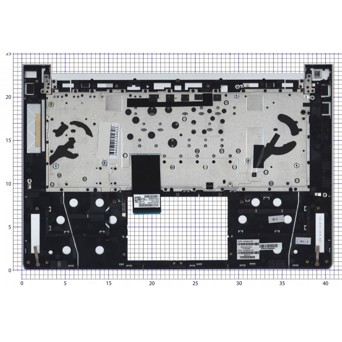 Клавиатура для HP Envy 15-EP топкейс серебро