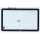 Сенсорное стекло (тачскрин) для HP TouchSmart 15-F черный