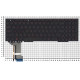 Клавиатура для ноутбука Asus GL753 FX553VD черная с красной подсветкой (узкий шлейф подсветки)