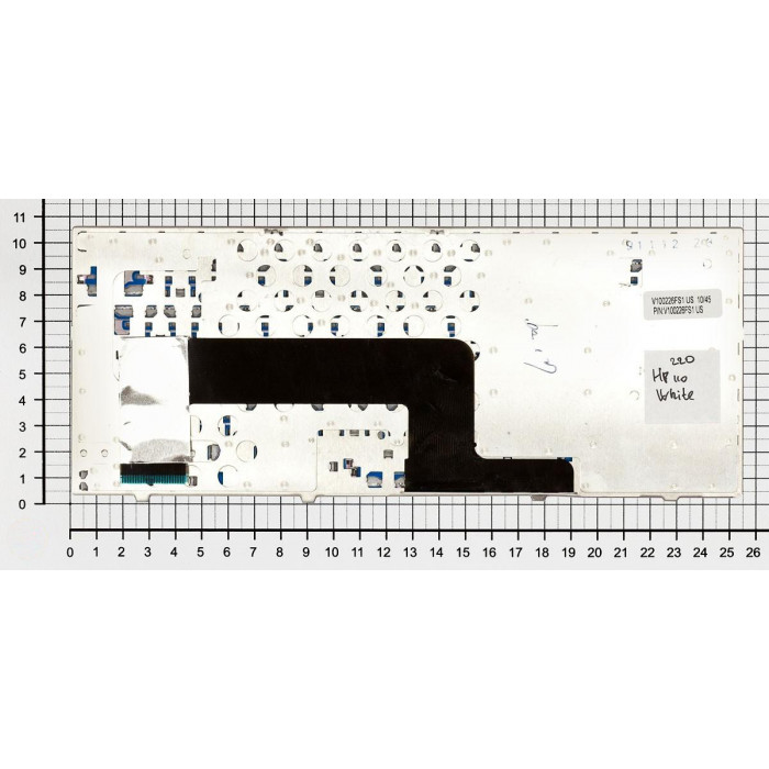 Клавиатура для HP Compaq Mini 110 110с белая