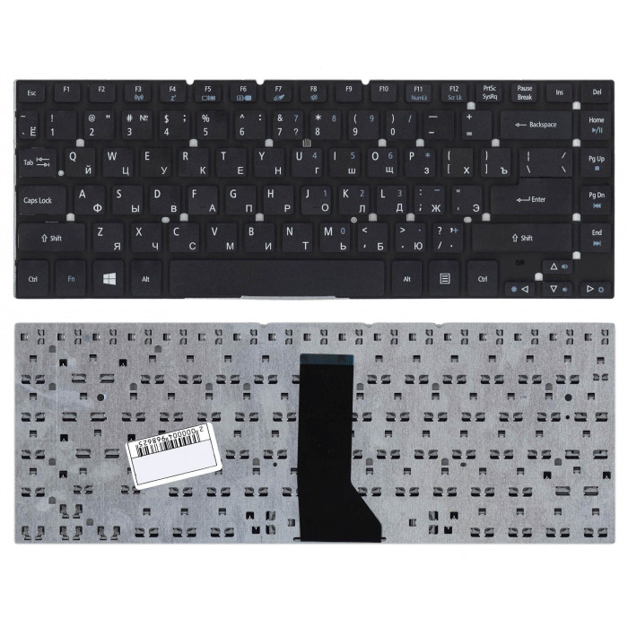 Клавиатура для Acer Aspire ES1-511 520 черная