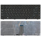 Клавиатура для Lenovo IdeaPad Z470 G470AH G470GH Z370 черная с темной рамкой