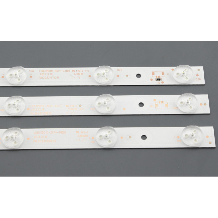 Светодиодная подсветка TV 32" 30331510211 LED315D10-ZC14-03(D) (комплект 3шт)