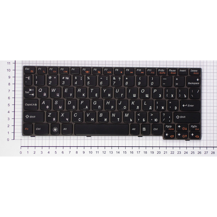 Клавиатура для Lenovo IdeaPad S10-3 S10-3s S100 S110 черная