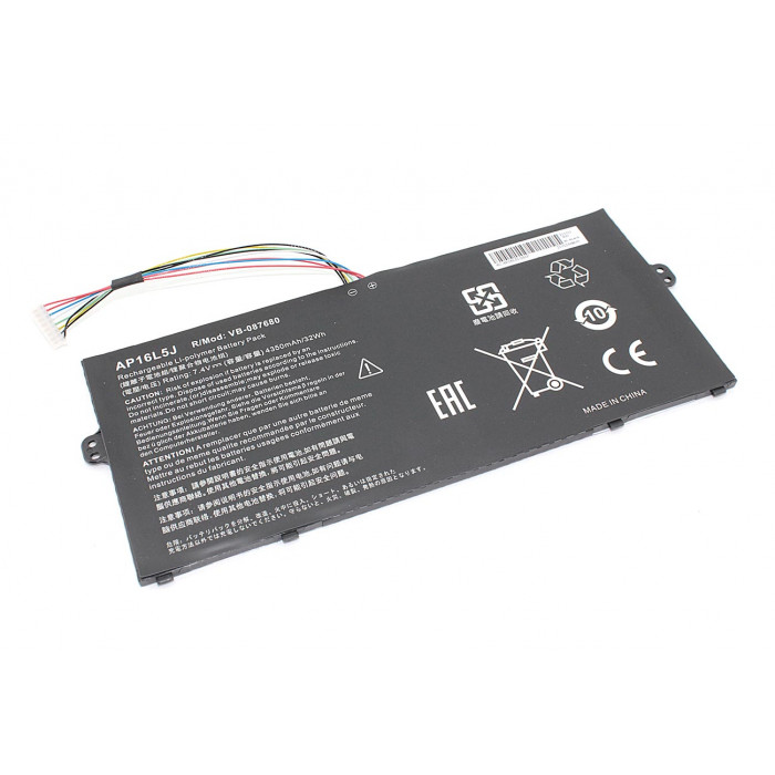 Аккумулятор для Acer Acer SF514-52T (AP16L5J) 7.4V 4350mAh OEM