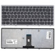Клавиатура для Lenovo Flex 14 G400s черная с серой рамкой