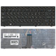 Клавиатура для Lenovo IdeaPad Z470 G470AH G470GH Z370 черная с темной рамкой